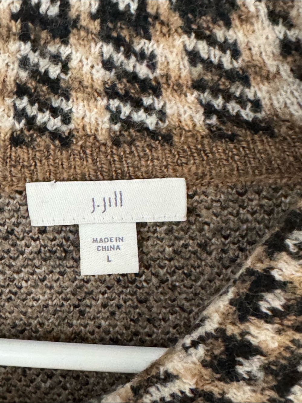 J. Jill Cozy Autumn Plaid Shacket - Picture 3 of 8